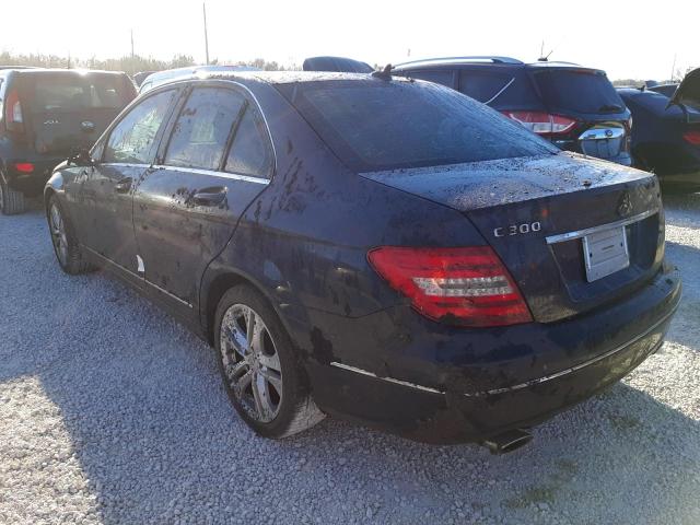 Photo 2 VIN: WDDGF8BB0CA604565 - MERCEDES-BENZ C 300 4MAT 