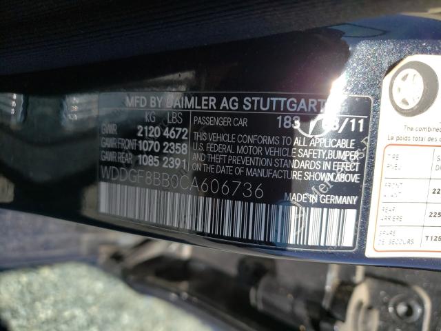 Photo 9 VIN: WDDGF8BB0CA606736 - MERCEDES-BENZ C 300 4MAT 