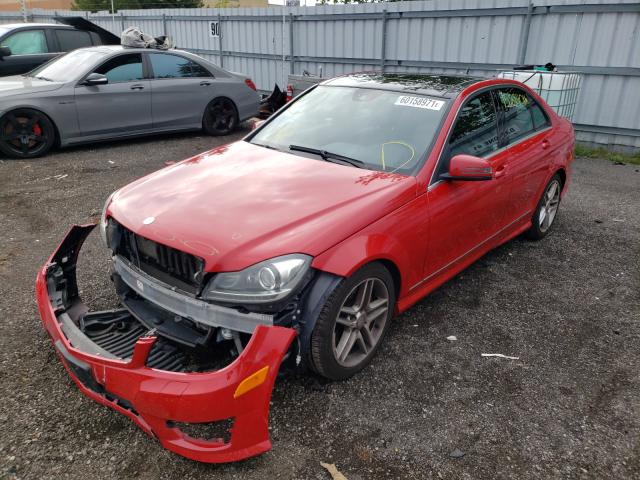 Photo 1 VIN: WDDGF8BB0CA625996 - MERCEDES-BENZ C 300 4MAT 