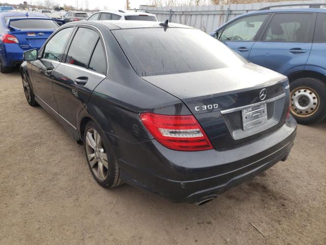 Photo 2 VIN: WDDGF8BB0CA644094 - MERCEDES-BENZ C 300 4MAT 