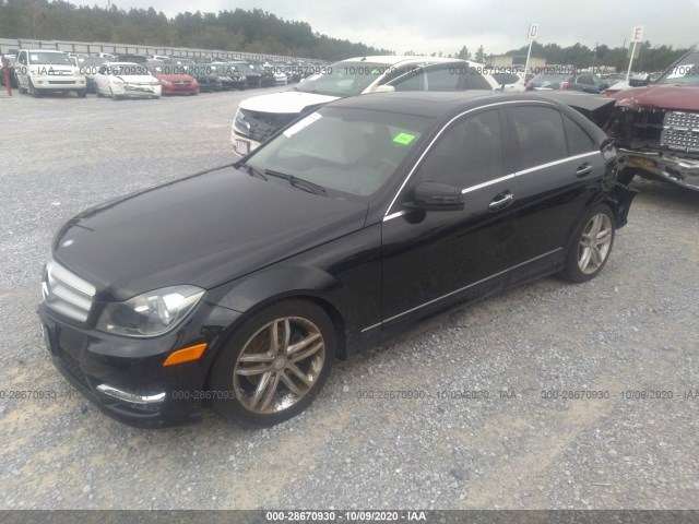 Photo 1 VIN: WDDGF8BB0CA696728 - MERCEDES-BENZ C-CLASS 