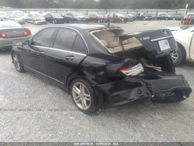 Photo 2 VIN: WDDGF8BB0CA696728 - MERCEDES-BENZ C-CLASS 