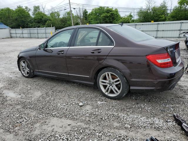 Photo 1 VIN: WDDGF8BB0CA704617 - MERCEDES-BENZ C-CLASS 