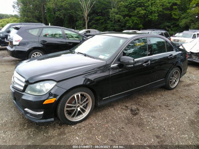 Photo 1 VIN: WDDGF8BB0CR233845 - MERCEDES-BENZ C-CLASS 