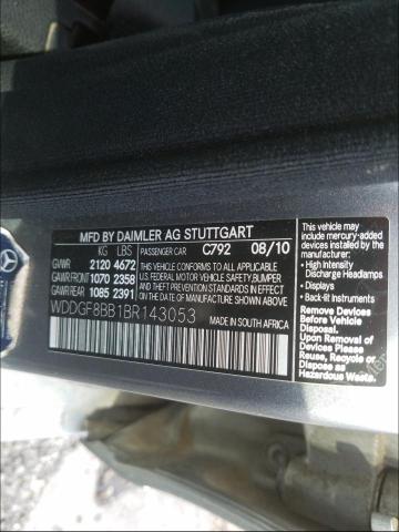 Photo 9 VIN: WDDGF8BB1BR143053 - MERCEDES-BENZ C 300 4MAT 