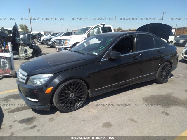 Photo 1 VIN: WDDGF8BB1BR168986 - MERCEDES-BENZ C-CLASS 