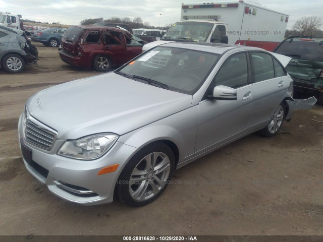 Photo 1 VIN: WDDGF8BB1CA640121 - MERCEDES-BENZ C-CLASS 