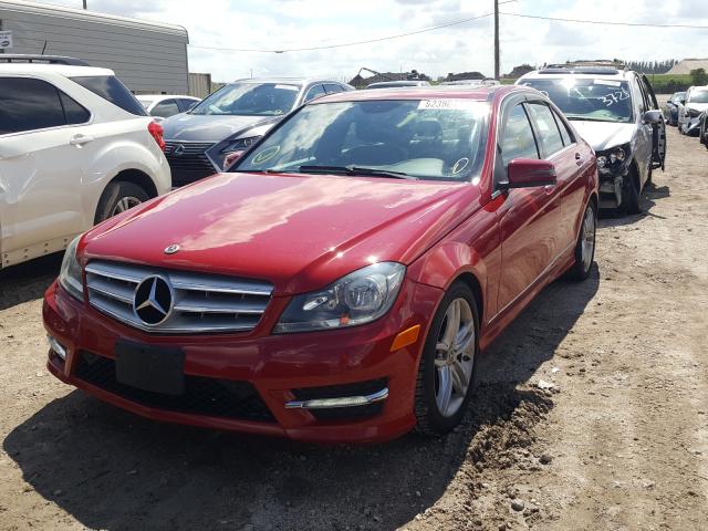 Photo 1 VIN: WDDGF8BB1CA644704 - MERCEDES-BENZ C 300 4MAT 