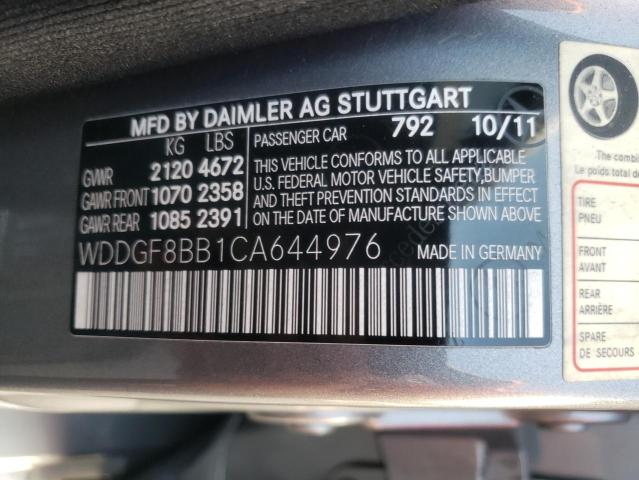 Photo 9 VIN: WDDGF8BB1CA644976 - MERCEDES-BENZ C 300 4MAT 