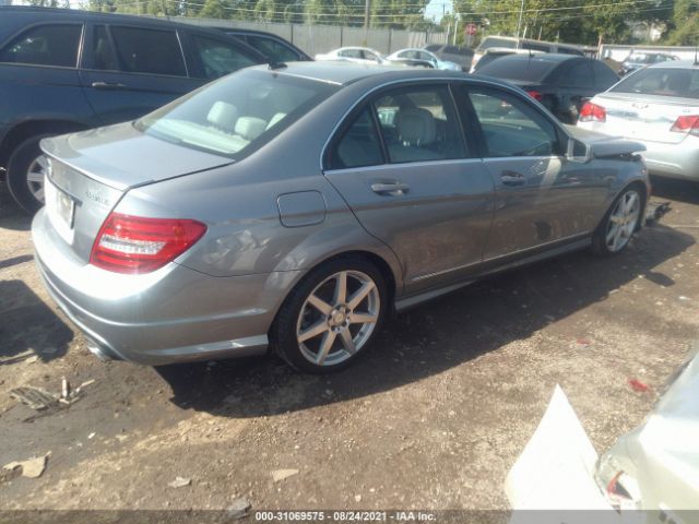 Photo 3 VIN: WDDGF8BB1CA689383 - MERCEDES-BENZ C-CLASS 