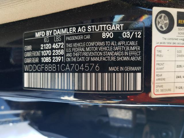 Photo 9 VIN: WDDGF8BB1CA704576 - MERCEDES-BENZ C 300 4MAT 