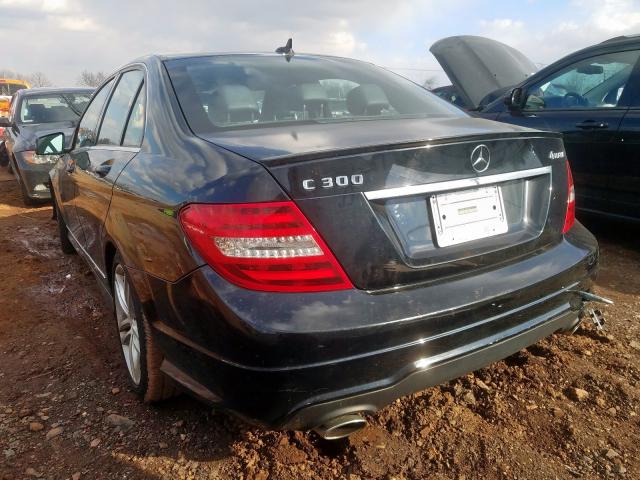 Photo 2 VIN: WDDGF8BB1CR192903 - MERCEDES-BENZ C 300 4MAT 