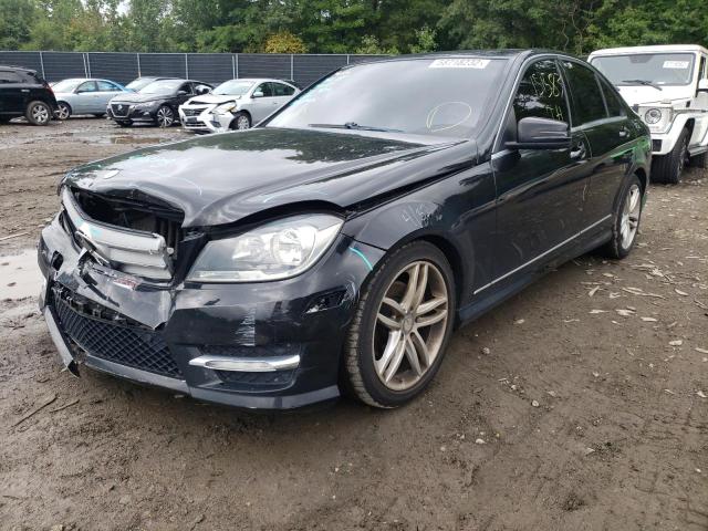 Photo 1 VIN: WDDGF8BB1CR217430 - MERCEDES-BENZ C 300 4MAT 