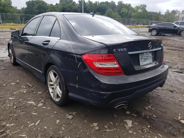 Photo 2 VIN: WDDGF8BB1CR217430 - MERCEDES-BENZ C 300 4MAT 