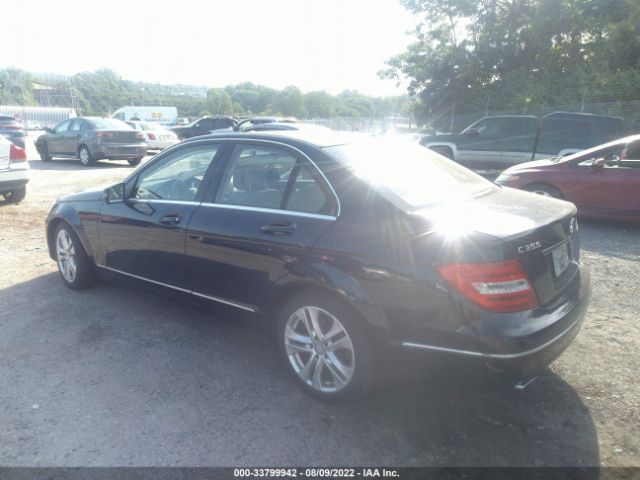 Photo 2 VIN: WDDGF8BB1CR226791 - MERCEDES-BENZ C-CLASS 