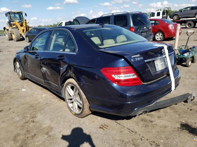 Photo 2 VIN: WDDGF8BB1CR230131 - MERCEDES-BENZ C 300 4MAT 