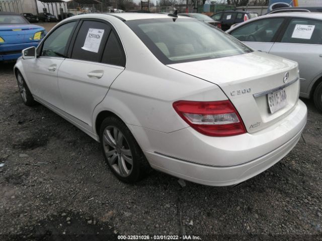 Photo 2 VIN: WDDGF8BB2AF435410 - MERCEDES-BENZ C-CLASS 