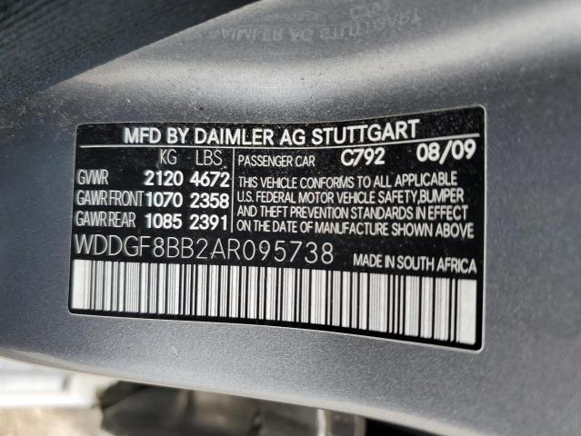 Photo 11 VIN: WDDGF8BB2AR095738 - MERCEDES-BENZ C 300 4MAT 