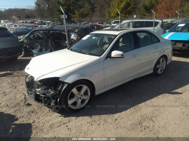 Photo 1 VIN: WDDGF8BB2AR130892 - MERCEDES-BENZ C-CLASS 