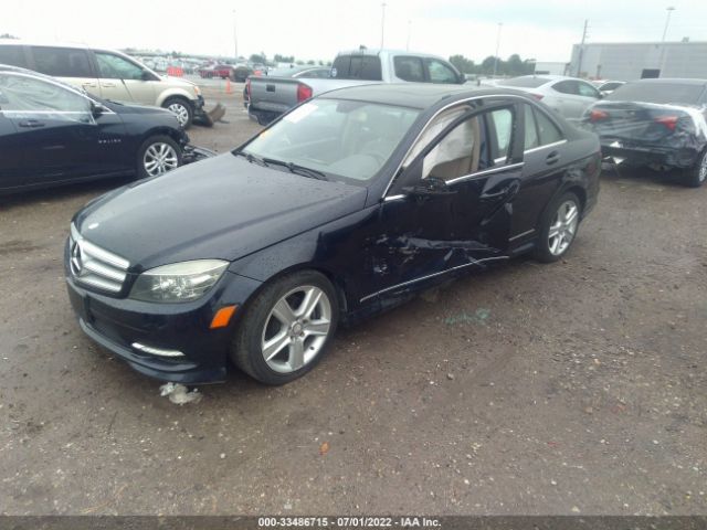 Photo 1 VIN: WDDGF8BB2BR134586 - MERCEDES-BENZ C-CLASS 