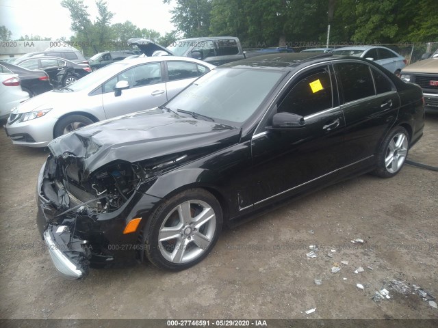 Photo 1 VIN: WDDGF8BB2BR166549 - MERCEDES-BENZ C-CLASS 