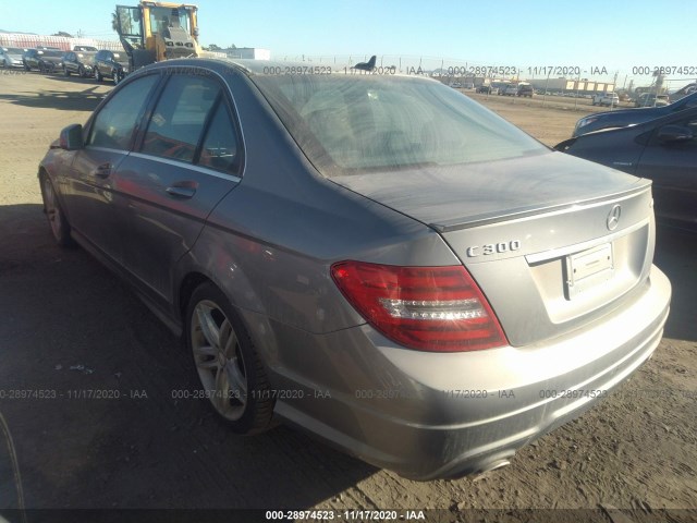 Photo 2 VIN: WDDGF8BB2CA610108 - MERCEDES-BENZ C-CLASS 