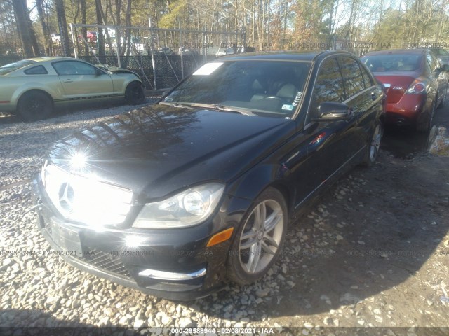 Photo 1 VIN: WDDGF8BB2CF876103 - MERCEDES-BENZ C-CLASS 