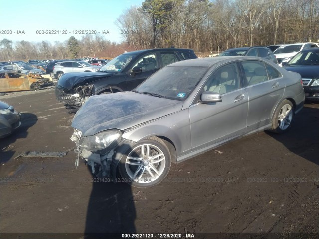 Photo 1 VIN: WDDGF8BB2CR233281 - MERCEDES-BENZ C-CLASS 