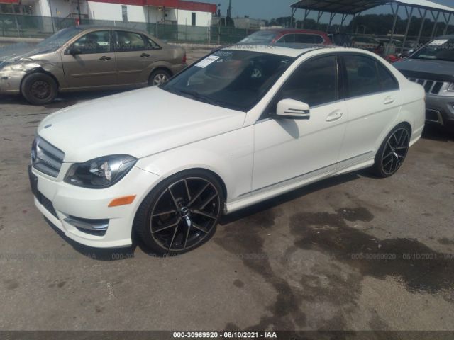 Photo 1 VIN: WDDGF8BB2CR234477 - MERCEDES-BENZ C-CLASS 