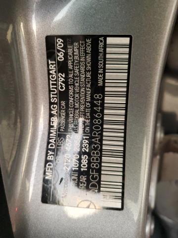 Photo 11 VIN: WDDGF8BB3AR086448 - MERCEDES-BENZ C 300 4MAT 