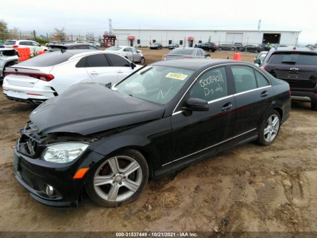 Photo 1 VIN: WDDGF8BB3AR090936 - MERCEDES-BENZ C-CLASS 