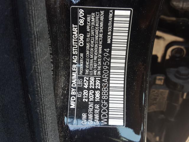 Photo 9 VIN: WDDGF8BB3AR095294 - MERCEDES-BENZ C 300 4MAT 