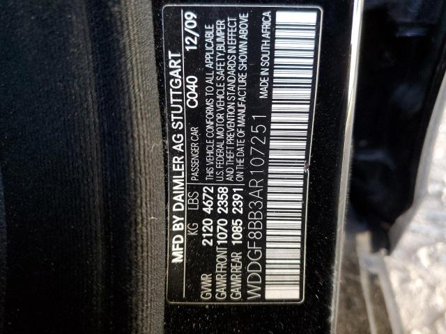 Photo 12 VIN: WDDGF8BB3AR107251 - MERCEDES-BENZ C 300 4MAT 