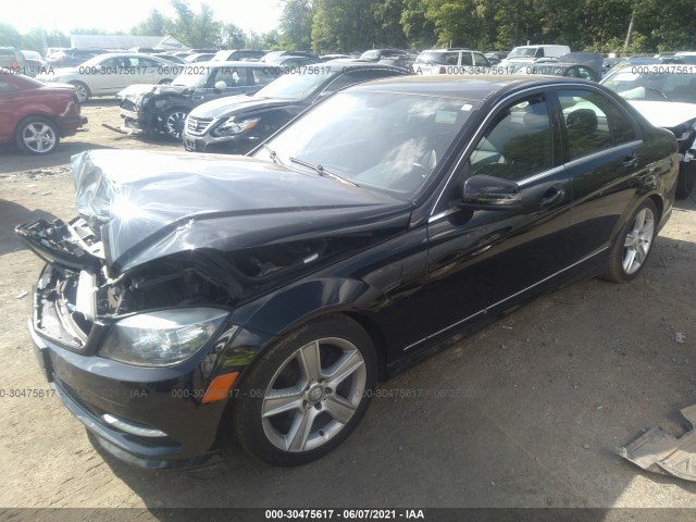 Photo 1 VIN: WDDGF8BB3BR139215 - MERCEDES-BENZ C-CLASS 