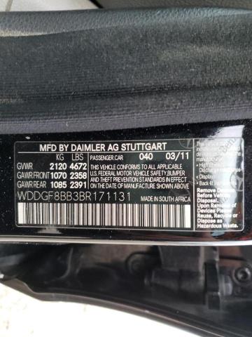 Photo 9 VIN: WDDGF8BB3BR171131 - MERCEDES-BENZ C 300 4MAT 