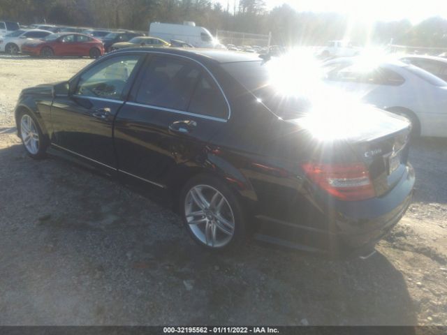 Photo 2 VIN: WDDGF8BB3CA597904 - MERCEDES-BENZ C-CLASS 