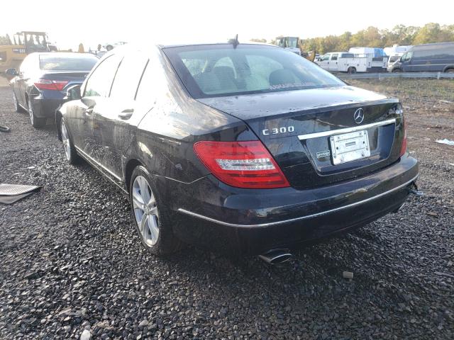 Photo 2 VIN: WDDGF8BB3CA601496 - MERCEDES-BENZ C 300 4MAT 