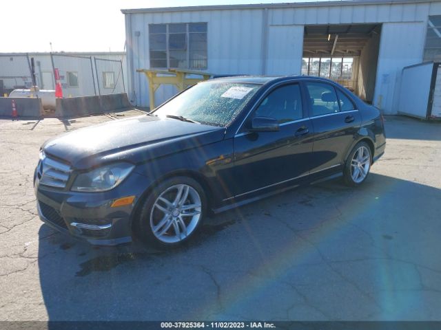 Photo 1 VIN: WDDGF8BB3CA634627 - MERCEDES-BENZ C-CLASS 