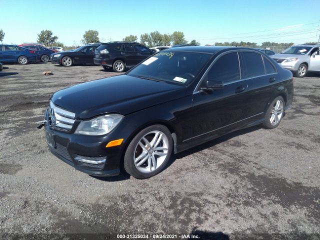 Photo 1 VIN: WDDGF8BB3CR195270 - MERCEDES-BENZ C-CLASS 