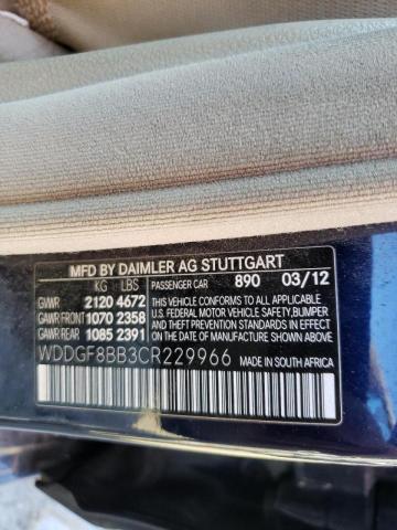 Photo 9 VIN: WDDGF8BB3CR229966 - MERCEDES-BENZ C 300 4MAT 