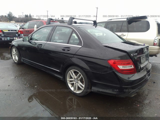 Photo 2 VIN: WDDGF8BB3CR239364 - MERCEDES-BENZ C-CLASS 