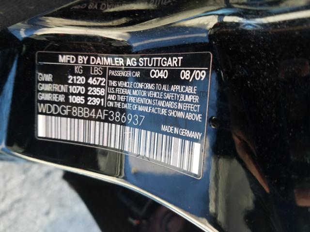 Photo 9 VIN: WDDGF8BB4AF386937 - MERCEDES-BENZ C 300 4MAT 