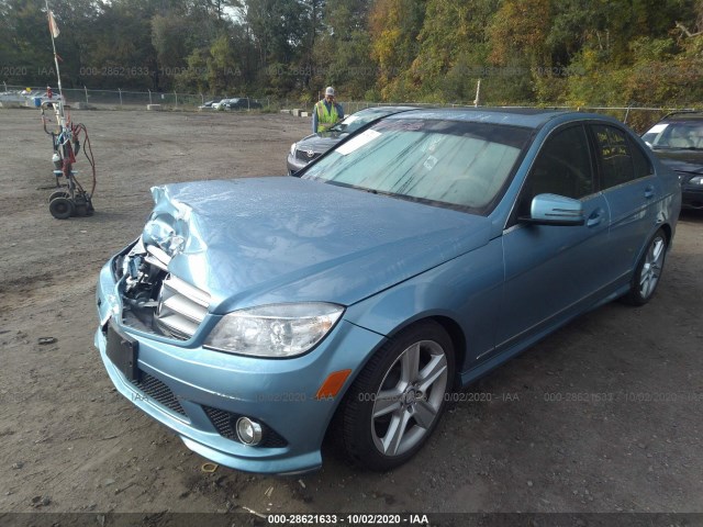 Photo 1 VIN: WDDGF8BB4AR125810 - MERCEDES-BENZ C-CLASS 