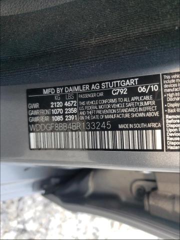 Photo 9 VIN: WDDGF8BB4BR133245 - MERCEDES-BENZ C 300 4MAT 