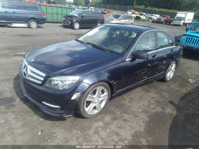 Photo 1 VIN: WDDGF8BB4BR166696 - MERCEDES-BENZ C-CLASS 