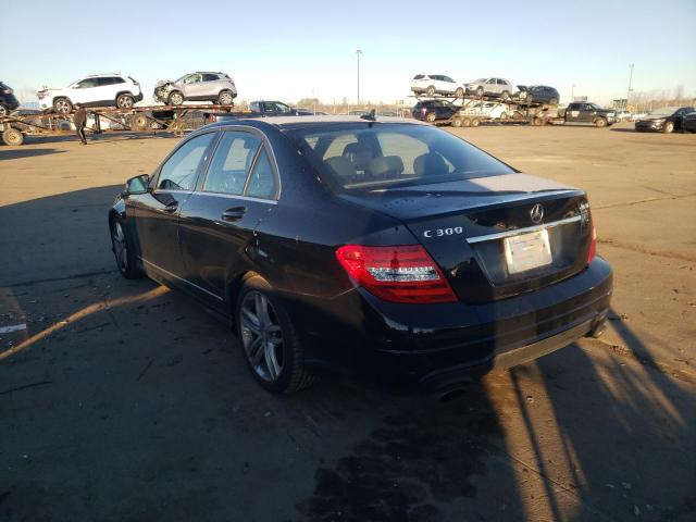 Photo 2 VIN: WDDGF8BB4CR201142 - MERCEDES-BENZ C 300 4MAT 