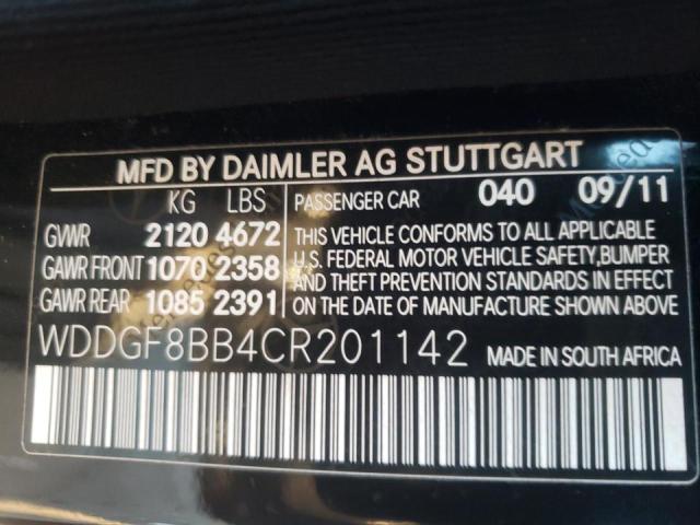 Photo 9 VIN: WDDGF8BB4CR201142 - MERCEDES-BENZ C 300 4MAT 