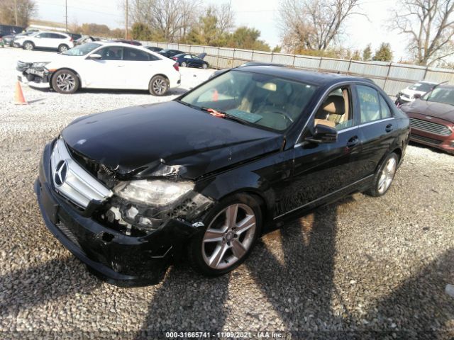 Photo 1 VIN: WDDGF8BB5AF372738 - MERCEDES-BENZ C-CLASS 