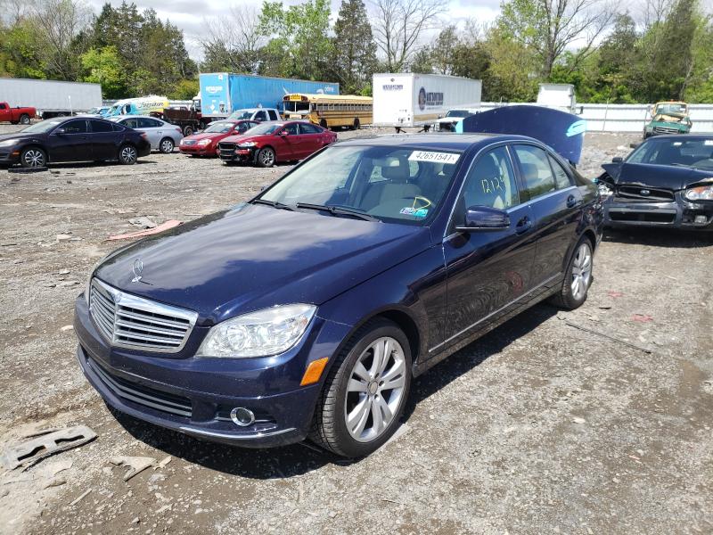 Photo 1 VIN: WDDGF8BB5AF384730 - MERCEDES-BENZ C-CLASS 