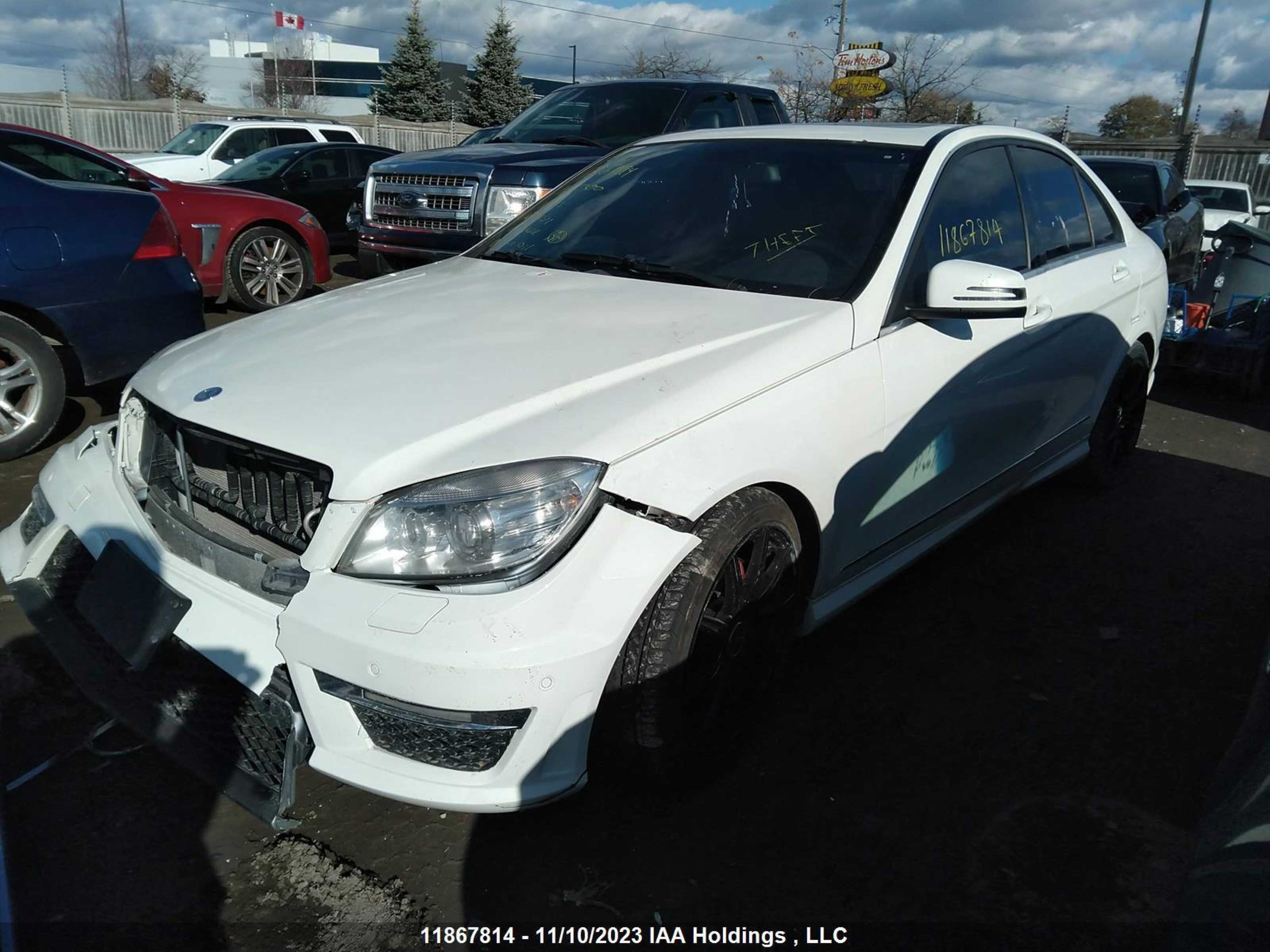 Photo 1 VIN: WDDGF8BB5BA526511 - MERCEDES-BENZ C-KLASSE 